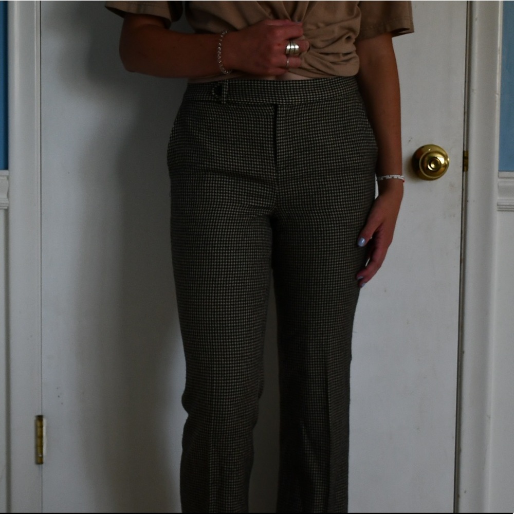 Ralph Lauren patterned linned pants